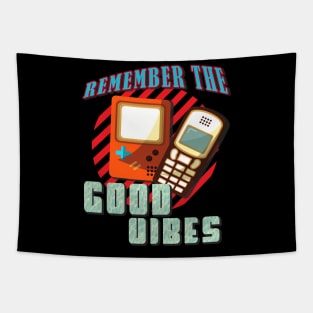 90s Retro Vintage Tech Bootleg Tapestry