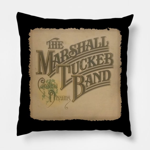 The Marshall Tucker Band Pillow by Powder.Saga art