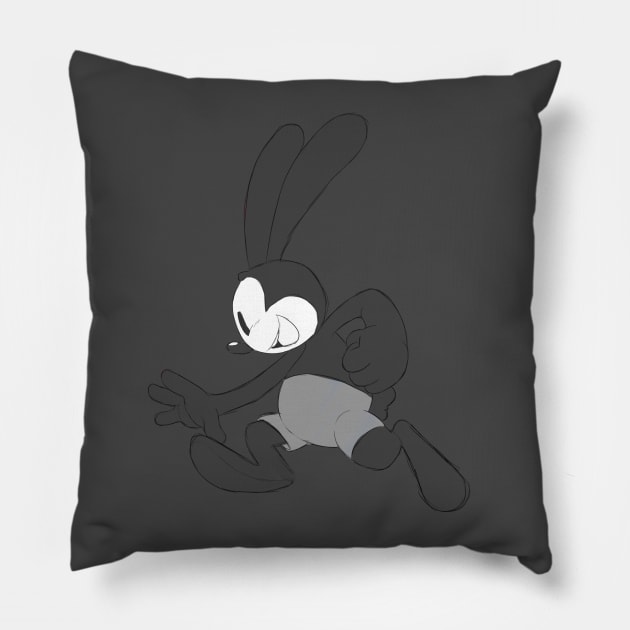 Running Oswald Pillow by NerdsDoingNerdyThings