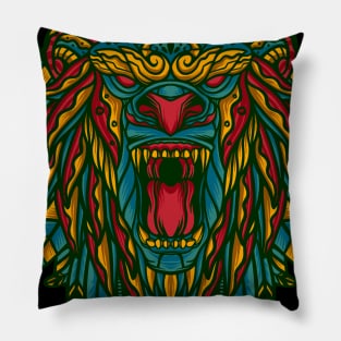 Mystical lion Pillow