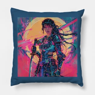 Warrior woman Pillow