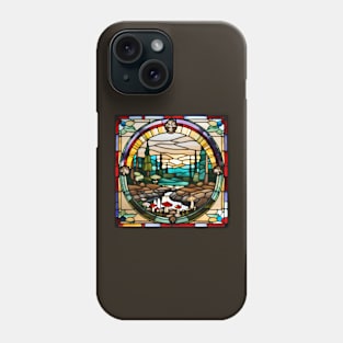 Fungi Foreground Stained Glass Phone Case