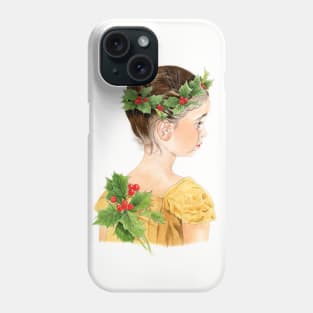 Victorian pretty girl Phone Case