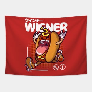 WIENER JUMP Tapestry