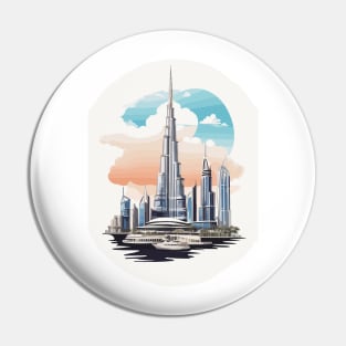 Dubai Burj Khalifa Pin