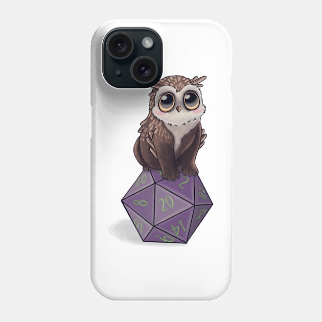 Cute baby owl bear Phone Case by RabidSloth