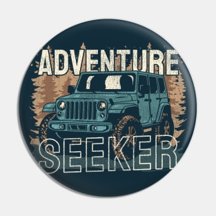 Adventure Seeker Pin