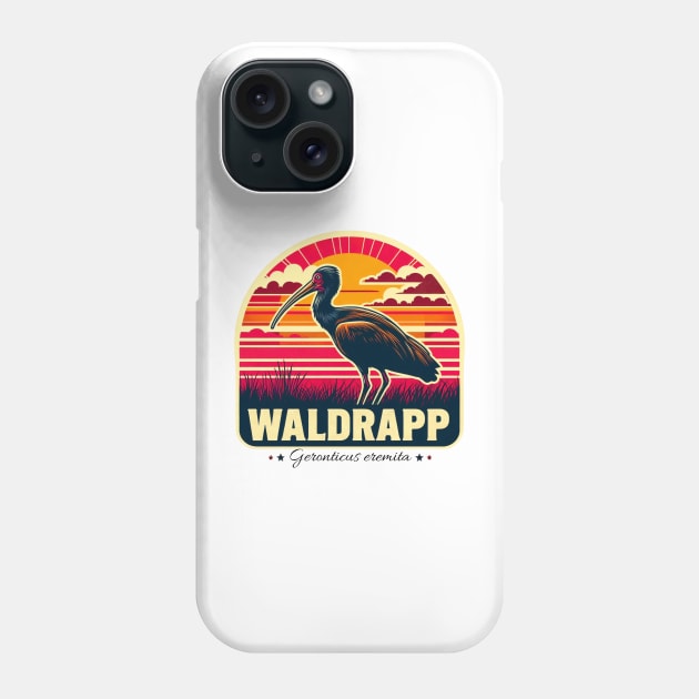 Protect the Waldrapp: Endangered Beauty Phone Case by TRACHLUIM