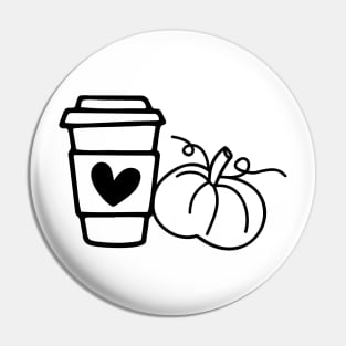 Pumpkin Latte Pin