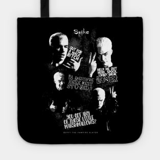 Buffy the Vampire Slayer Spike poster Tote