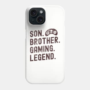 Son Brother Gaming Funny Video Games Lovers Phone Case