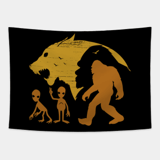 Cryptids Tapestry