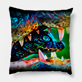 Wild Animals Pillows Teepublic