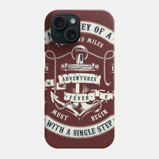 A journey of a thousand miles Phone Case