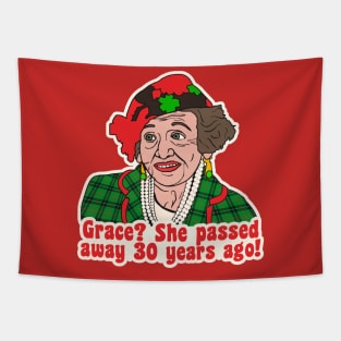 Grace? ... - Aunt Bethany Christmas Vacation Quote Tapestry