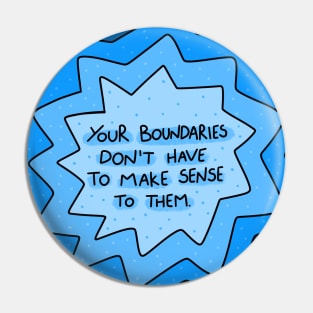 Boundaries Pin