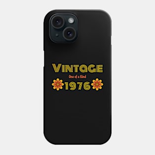 Vintage Birth Year 1976 Phone Case