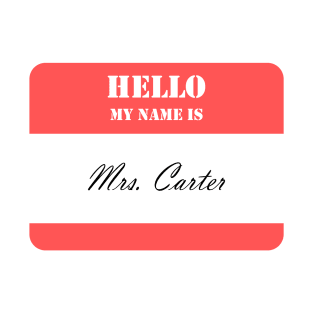 Mrs. Carter T-Shirt