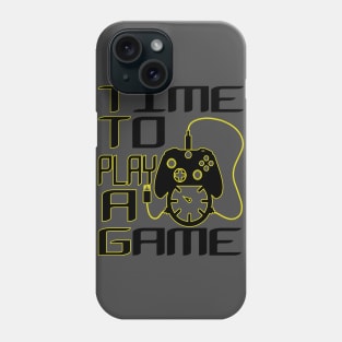 gamer time to play a game | gaming collection Phone Case