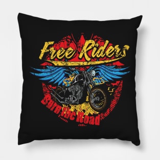 Free Riders Pillow