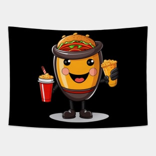 kawaii  junk food T-Shirt cute  funny Tapestry