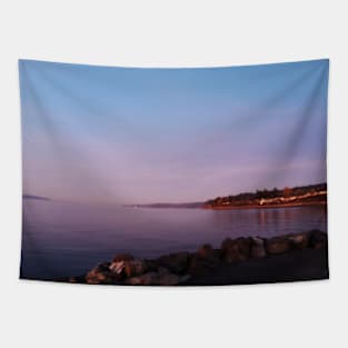 Lavender Sunset Tapestry