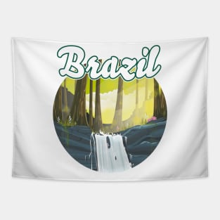 Brazil Rainforest logo Tapestry