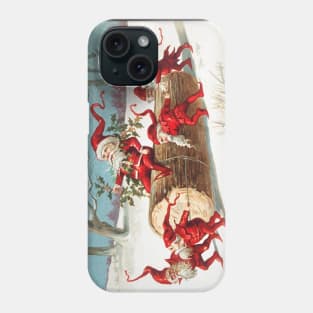 Santa and his Elves Phone Case