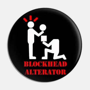 Blockhead Alternator White Pin