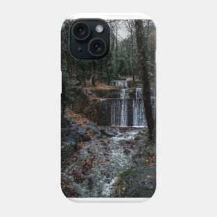 Waterfall in Greek Forest Phone Case