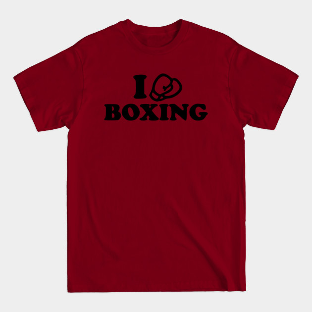 Disover i love boxing 2 - Boxing - T-Shirt