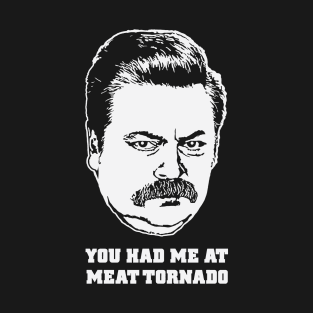 Swanson - Quote - Meat Tornado T-Shirt