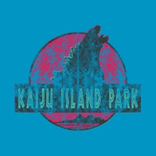 Kaiju Island Park (distressed) T-Shirt