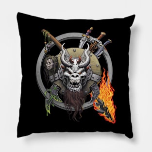 Chaos Shield - Demonskull Pillow