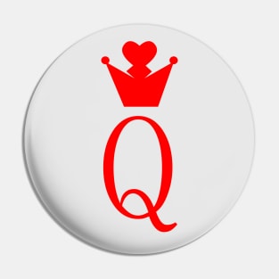 Heart's Queen Pin