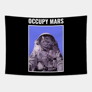 Kitty Occupy Mars Tapestry