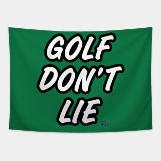 Golf Don’t Lie : Hipster Golf Tapestry