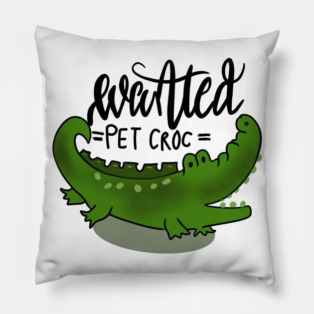 crocodile pillow pet
