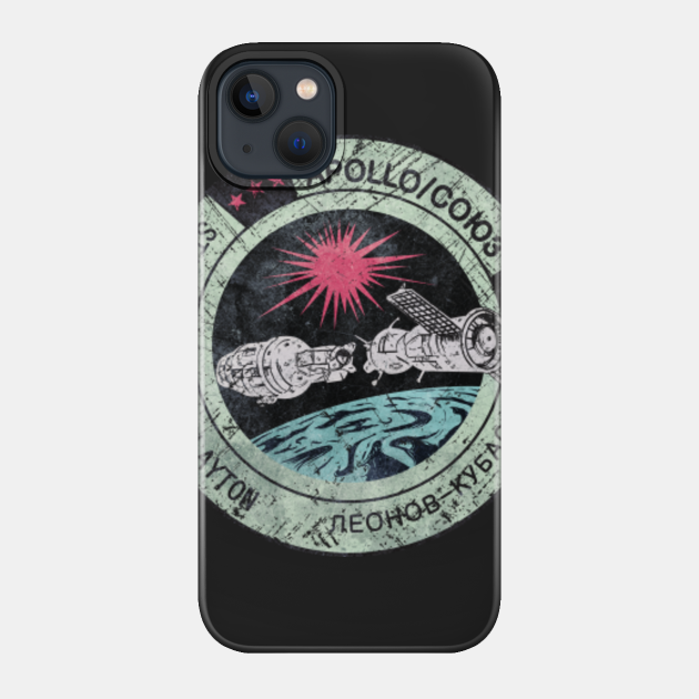 Apollo Soyuz Vintage Emblem V02 - Nasa - Phone Case