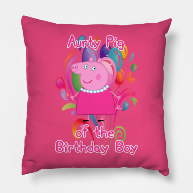 Peppa Pig Aunty Pig Of The Birthday Boy Peppa Pig Pillow
