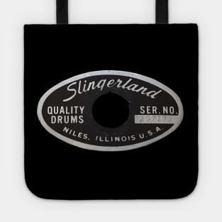 Slingerland Retro Drum Badge Tote