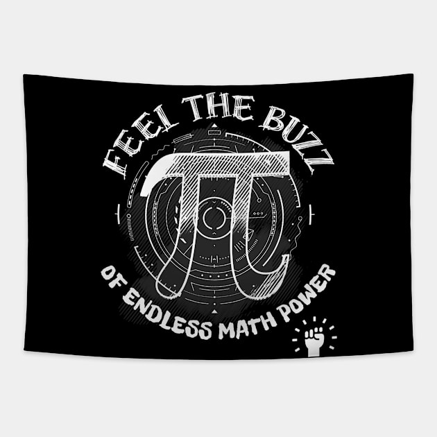 Inspirational Gift For A Math Lover Tapestry by mieeewoArt