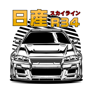 Skyline GTR R34 T-Shirt