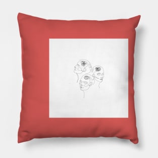 Art line design Pillow