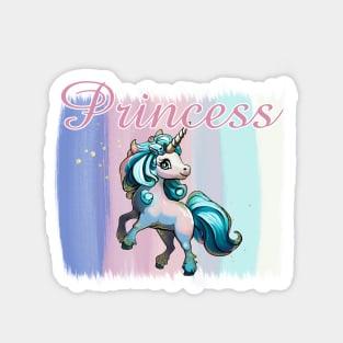 Unicorn Princess Magnet