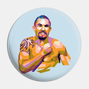 Robert Whittaker Popart Uncurve Pin