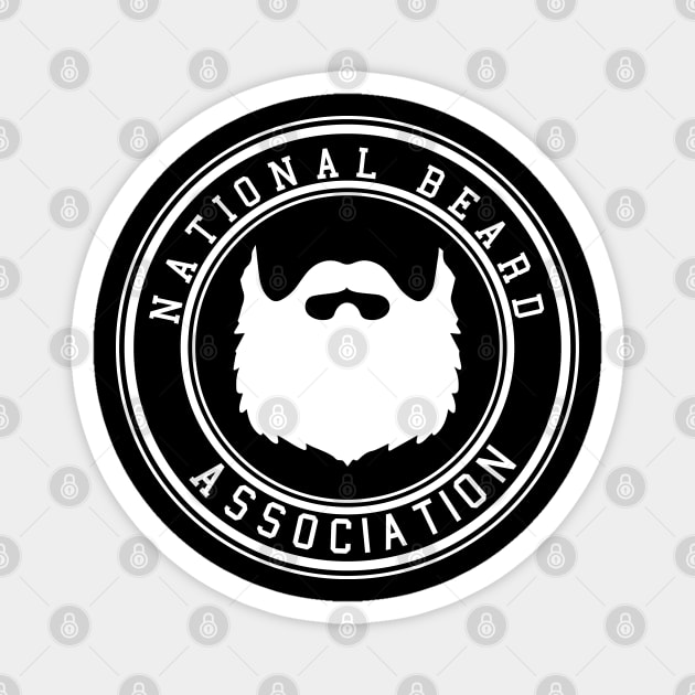 National Barber Association - Beard Beards hair barbershop gift Magnet by Shirtbubble