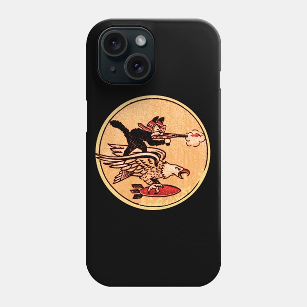 Cat Gunner Phone Case by Midcenturydave