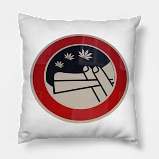 No Smoking sign Pillow