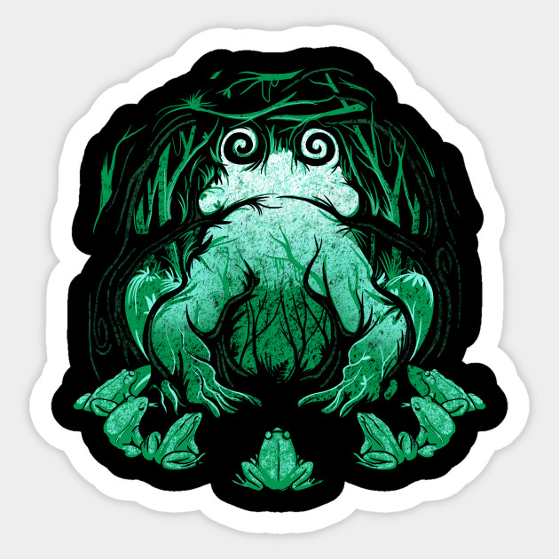 Lord of the Frogs - Frogs - Sticker